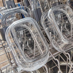 Load image into Gallery viewer, Rubbermaid Brilliance Food Storage Containers BPA Free Airtight Lids Ideal for Lunch Meal Prep &amp; Leftovers Set of 5 (3.2 Cup)
